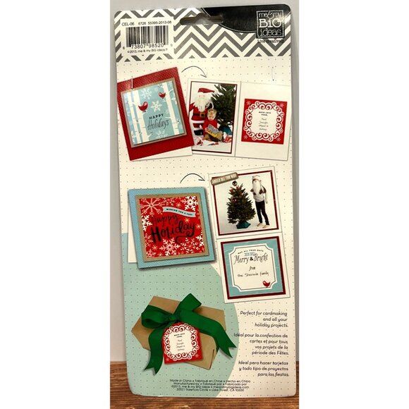 CEL-06 Cards in an Instant Magic Holiday Greeting Card Making Kit 24 Pieces - Picture 2 of 3